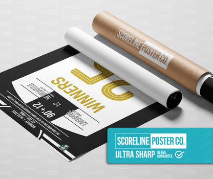 Newcastle United EFL Cup Shirt Poster