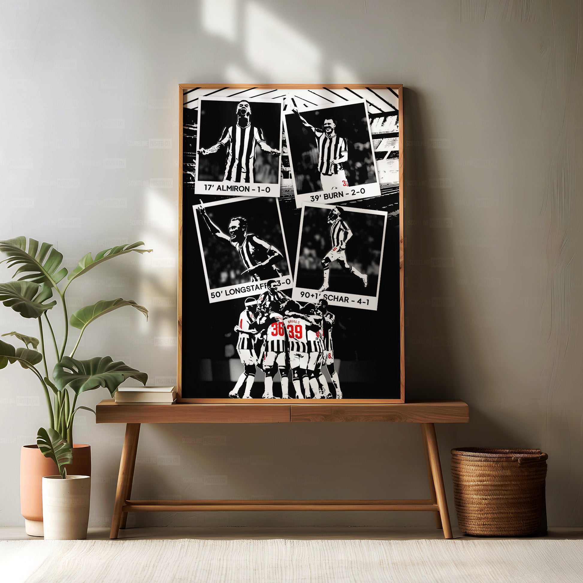 Newcastle United 'vs PSG' Poster