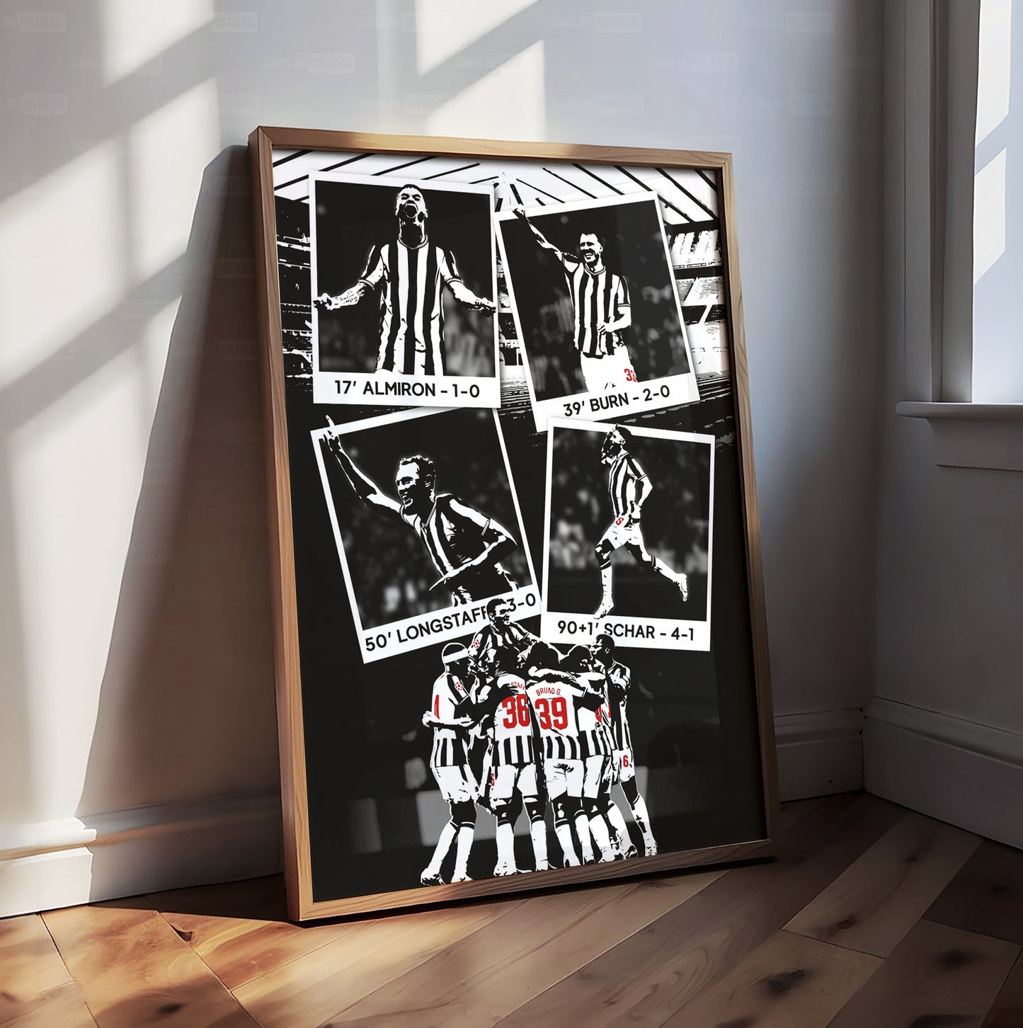 Newcastle United 'vs PSG' Poster