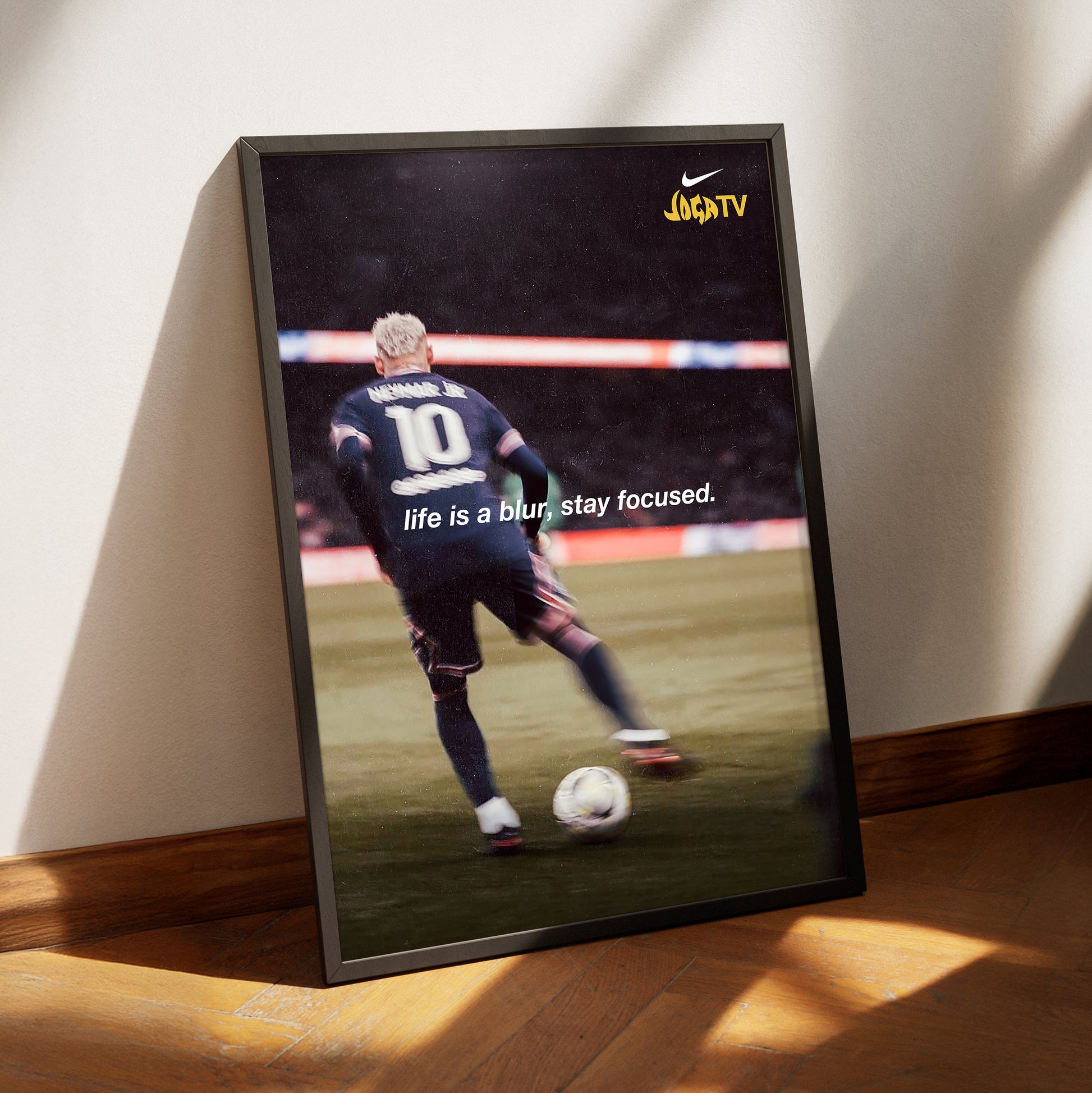 Neymar Jr 'Blur' Poster