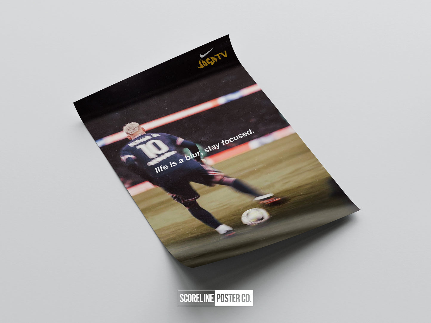 Neymar Jr 'Blur' Poster