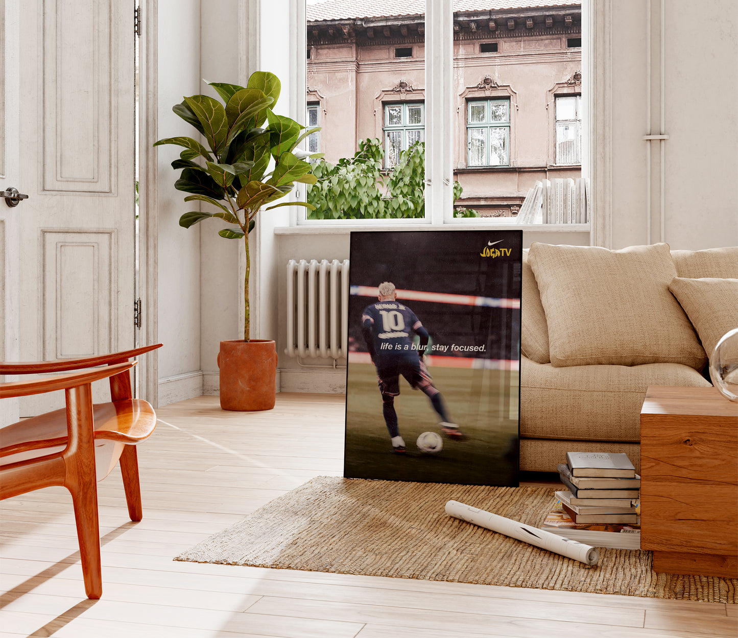 Neymar Jr 'Blur' Poster