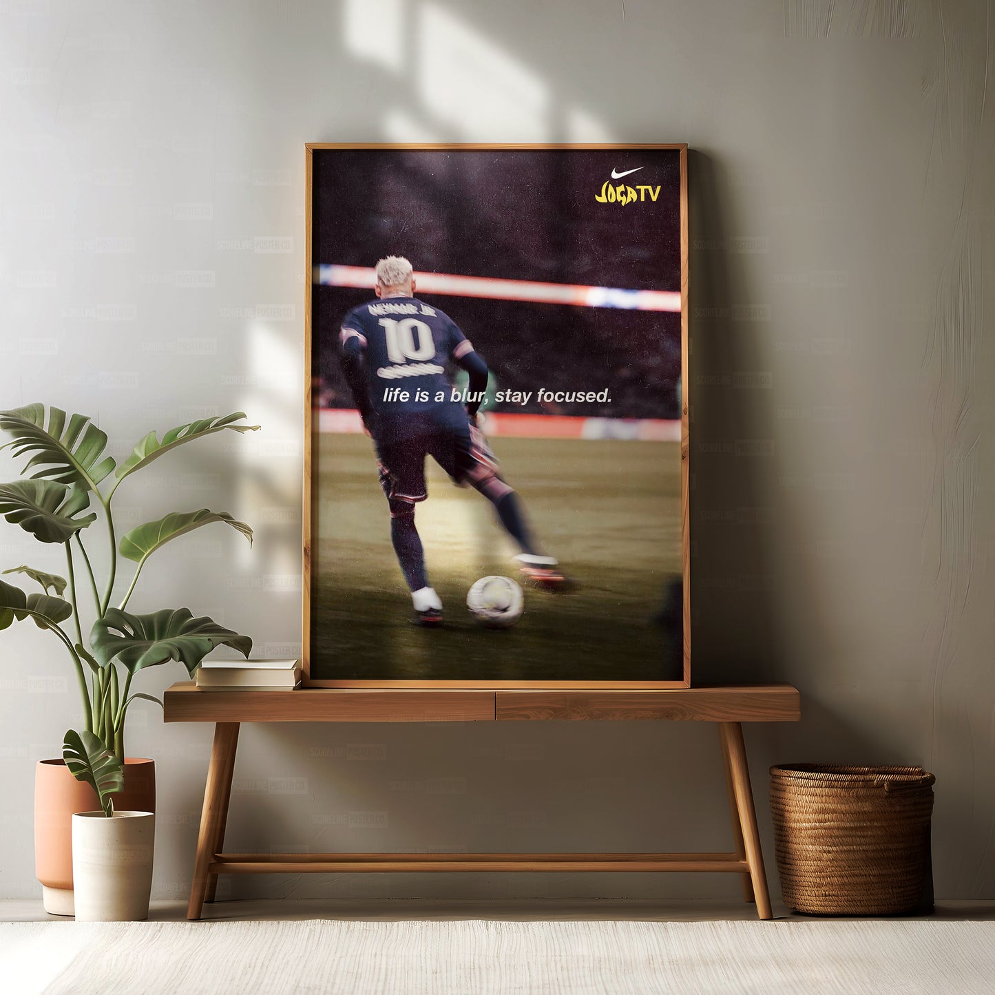 Neymar Jr 'Blur' Poster