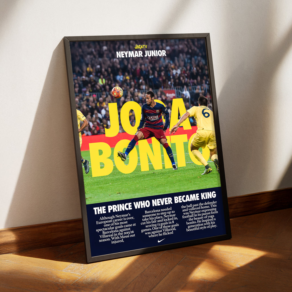 Neymar Jr. 'Joga Bonito' Poster