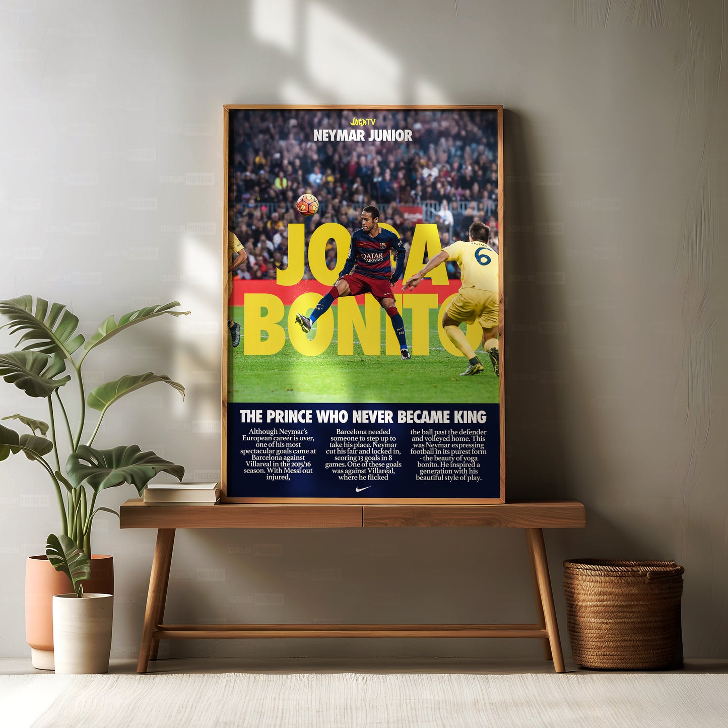 Neymar Jr. 'Joga Bonito' Poster