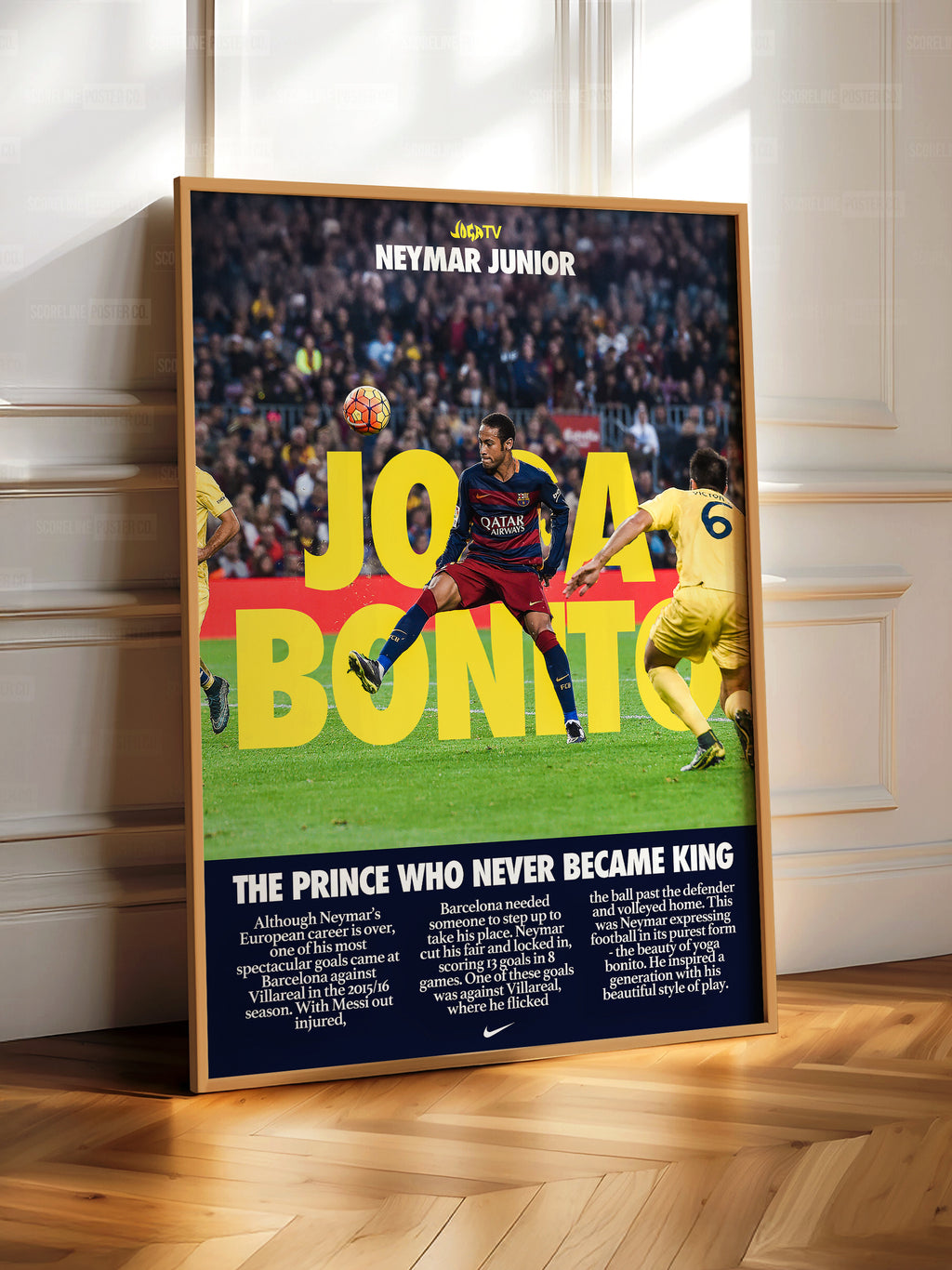 Neymar Jr. 'Joga Bonito' Poster