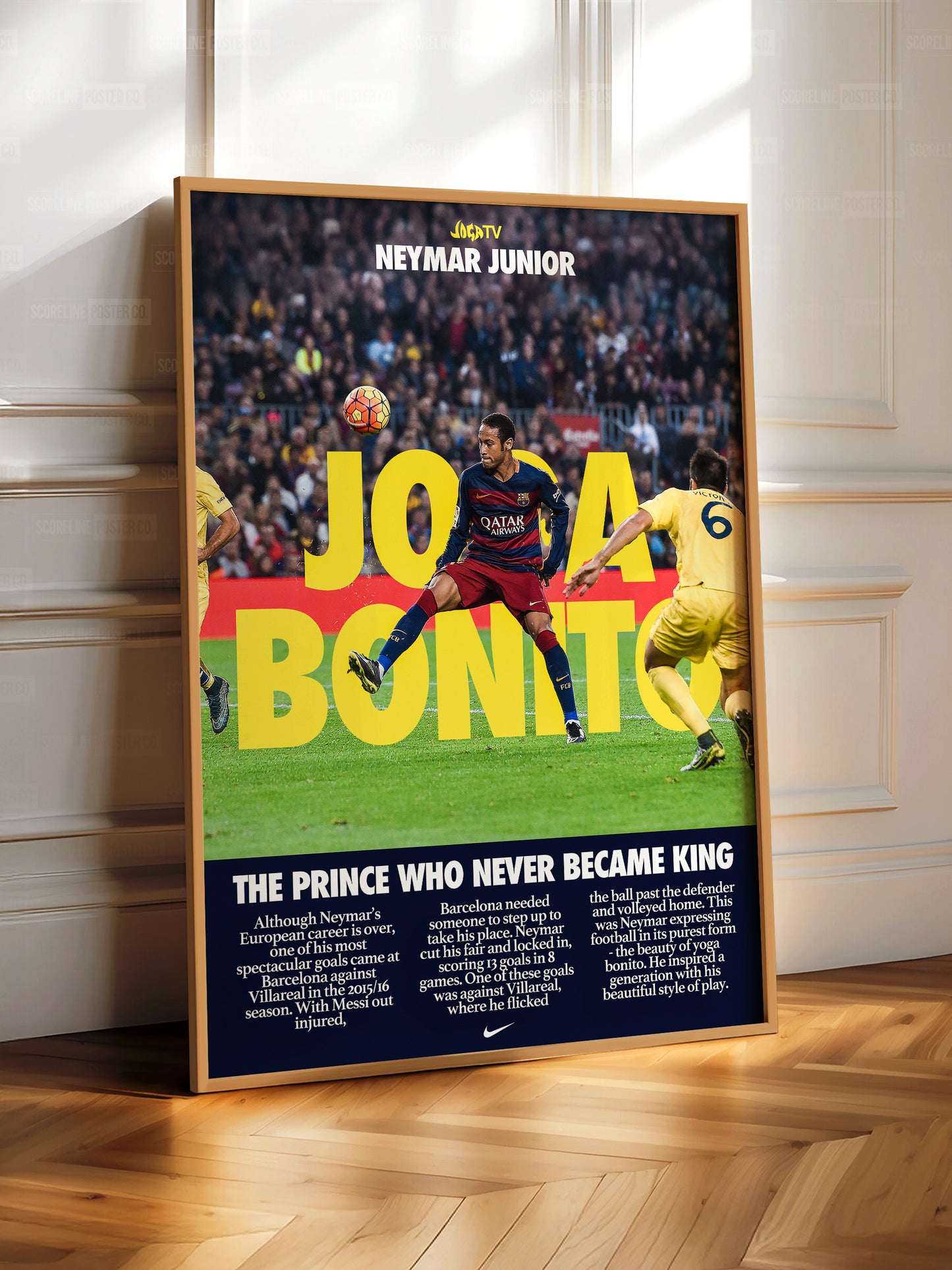 Neymar Jr. 'Joga Bonito' Poster