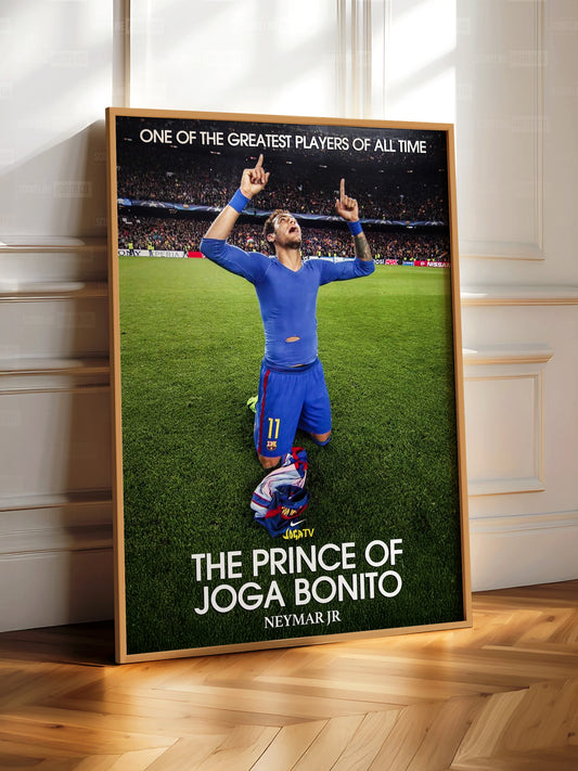 Neymar Jr. 'Prince Of Joga Bonito' Poster