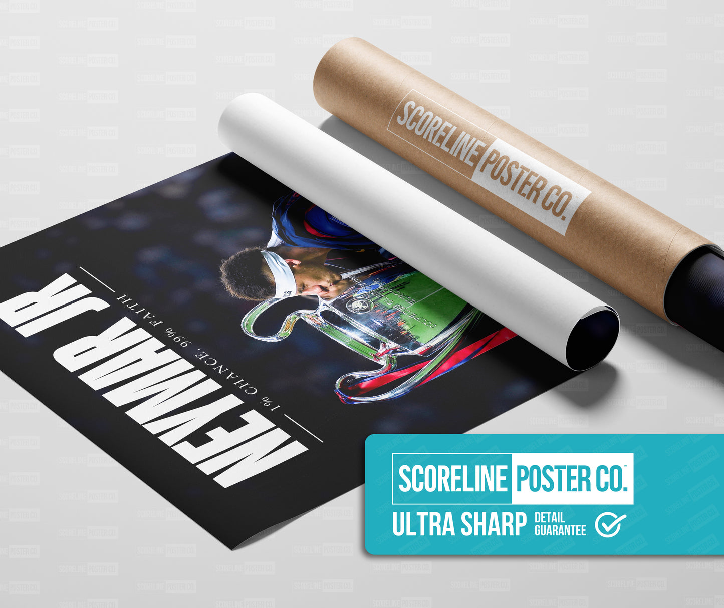 Neymar Jr. 'Faith' Poster