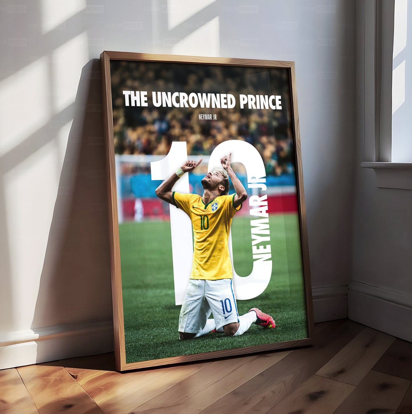 Neymar Jr 'Uncrowned Prince' Poster