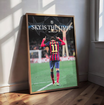 Neymar Jr. 'Sky Is The Limit' Poster