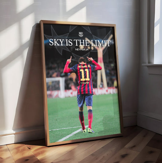 Neymar Jr. 'Sky Is The Limit' Poster