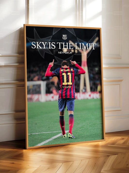 Neymar Jr. 'Sky Is The Limit' Poster