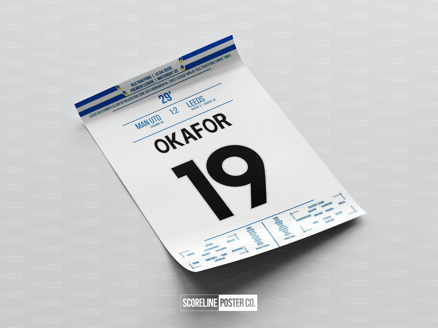 Noah Okafor Shirt Poster