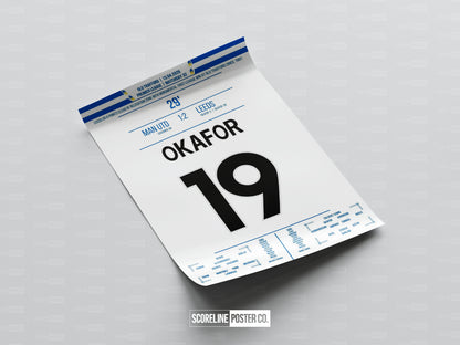 Noah Okafor Shirt Poster