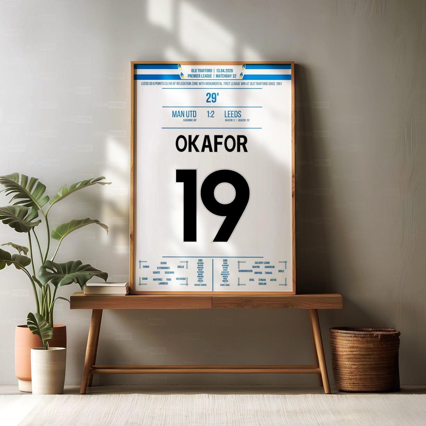 Noah Okafor Shirt Poster