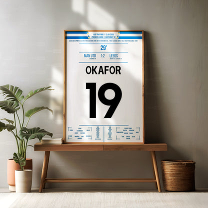 Noah Okafor Shirt Poster