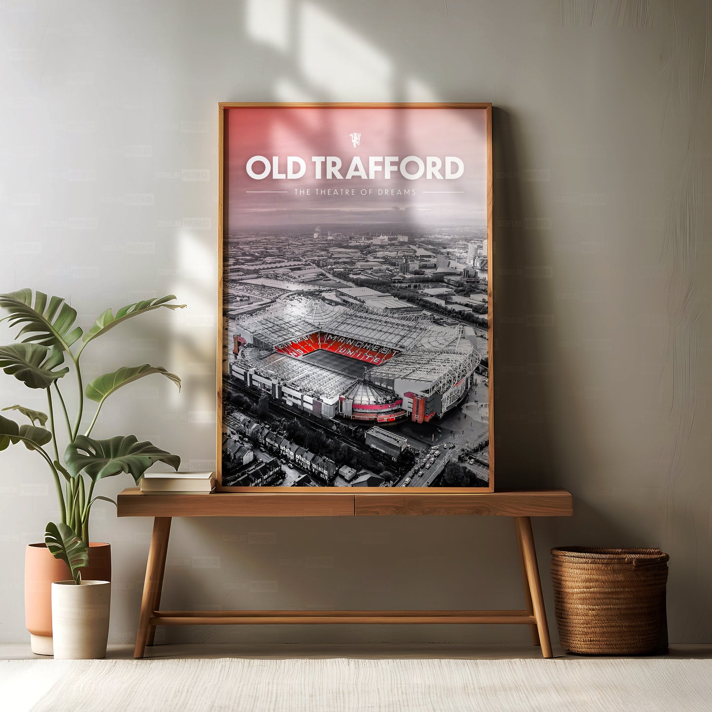 Manchester United 'Old Trafford' Poster