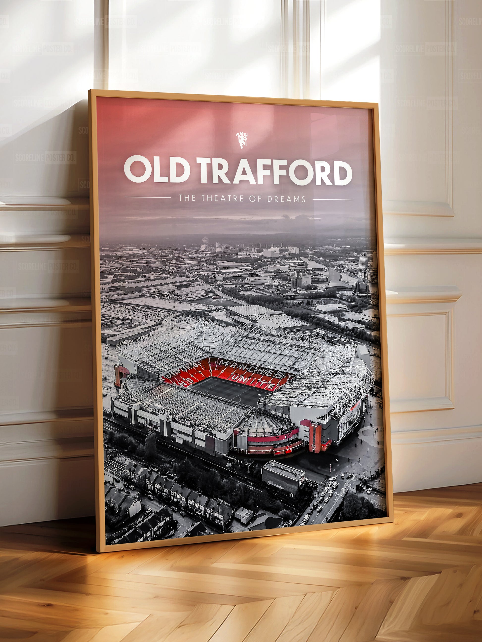 Manchester United 'Old Trafford' Poster