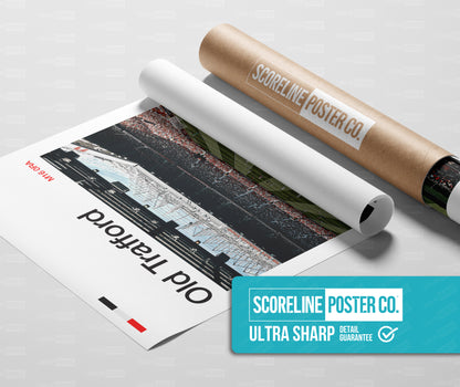 Manchester United Old Trafford Stadium Poster