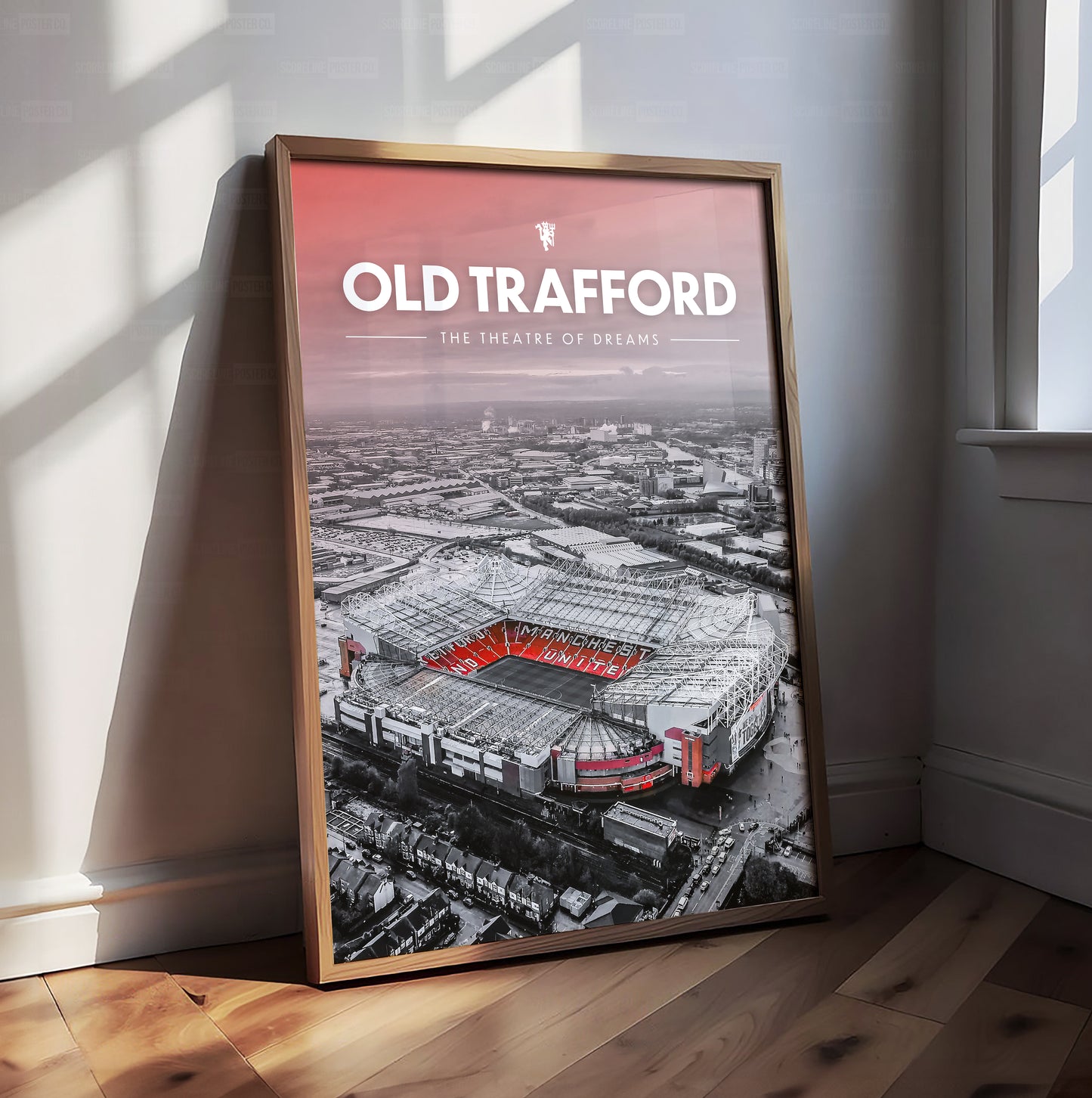 Manchester United 'Old Trafford' Poster