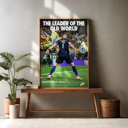 Cristiano Ronaldo 'Leader Of The Old World' Poster