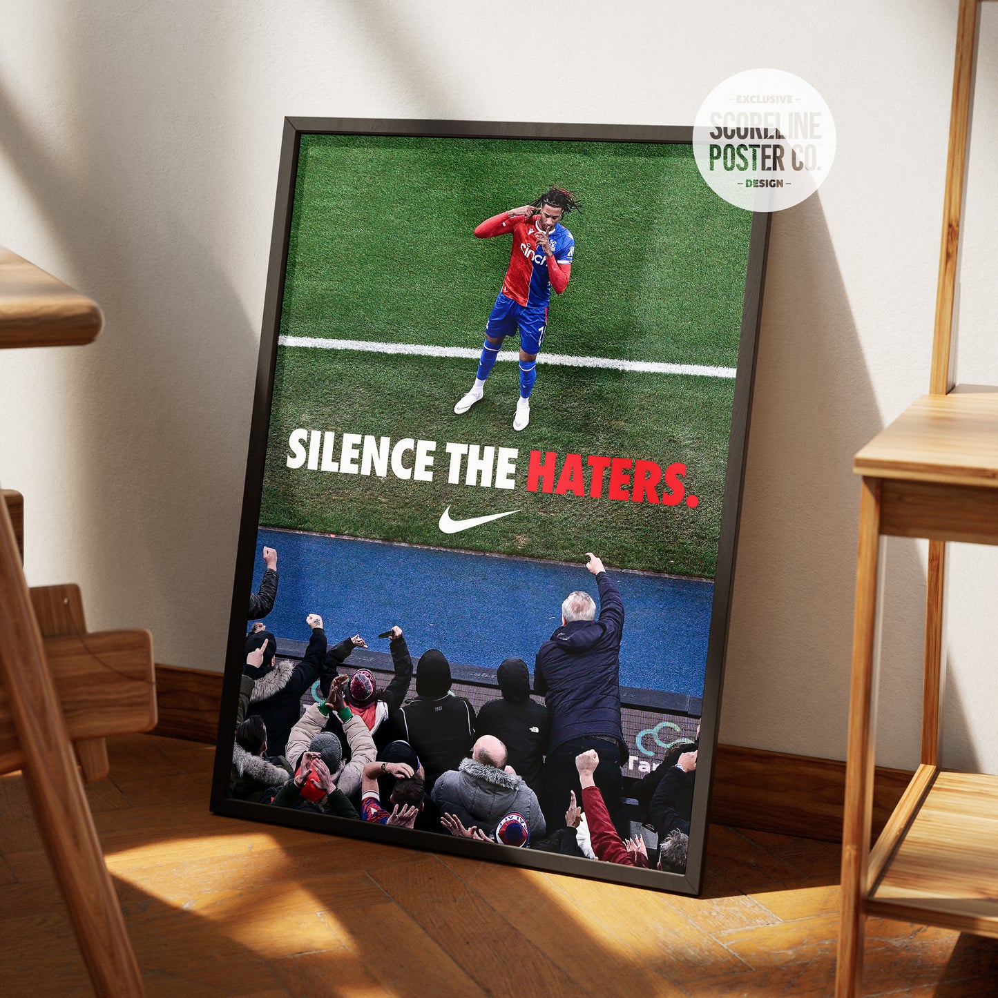 Michael Olise 'Silent The Haters' Poster