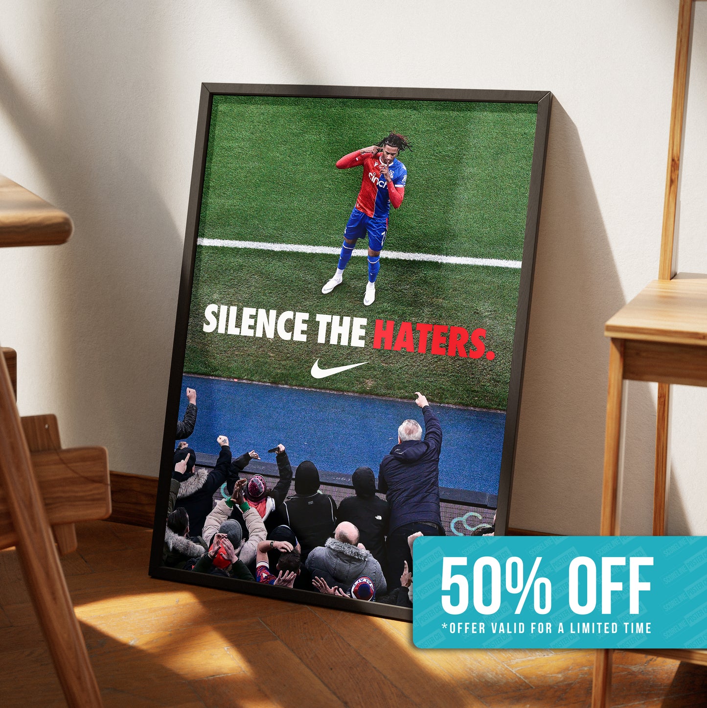 Michael Olise 'Silent The Haters' Poster