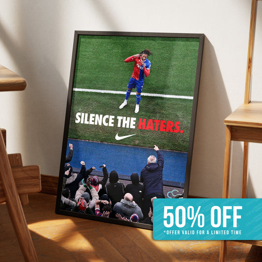 Michael Olise 'Silent The Haters' Poster
