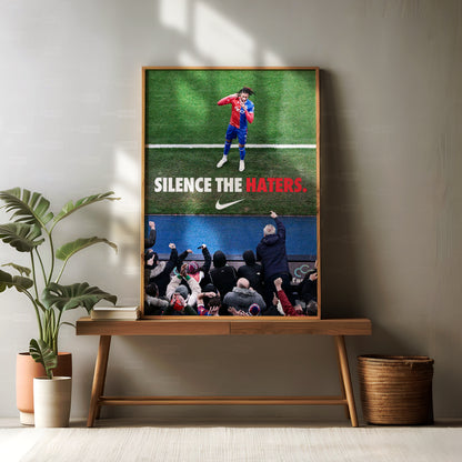Michael Olise 'Silent The Haters' Poster