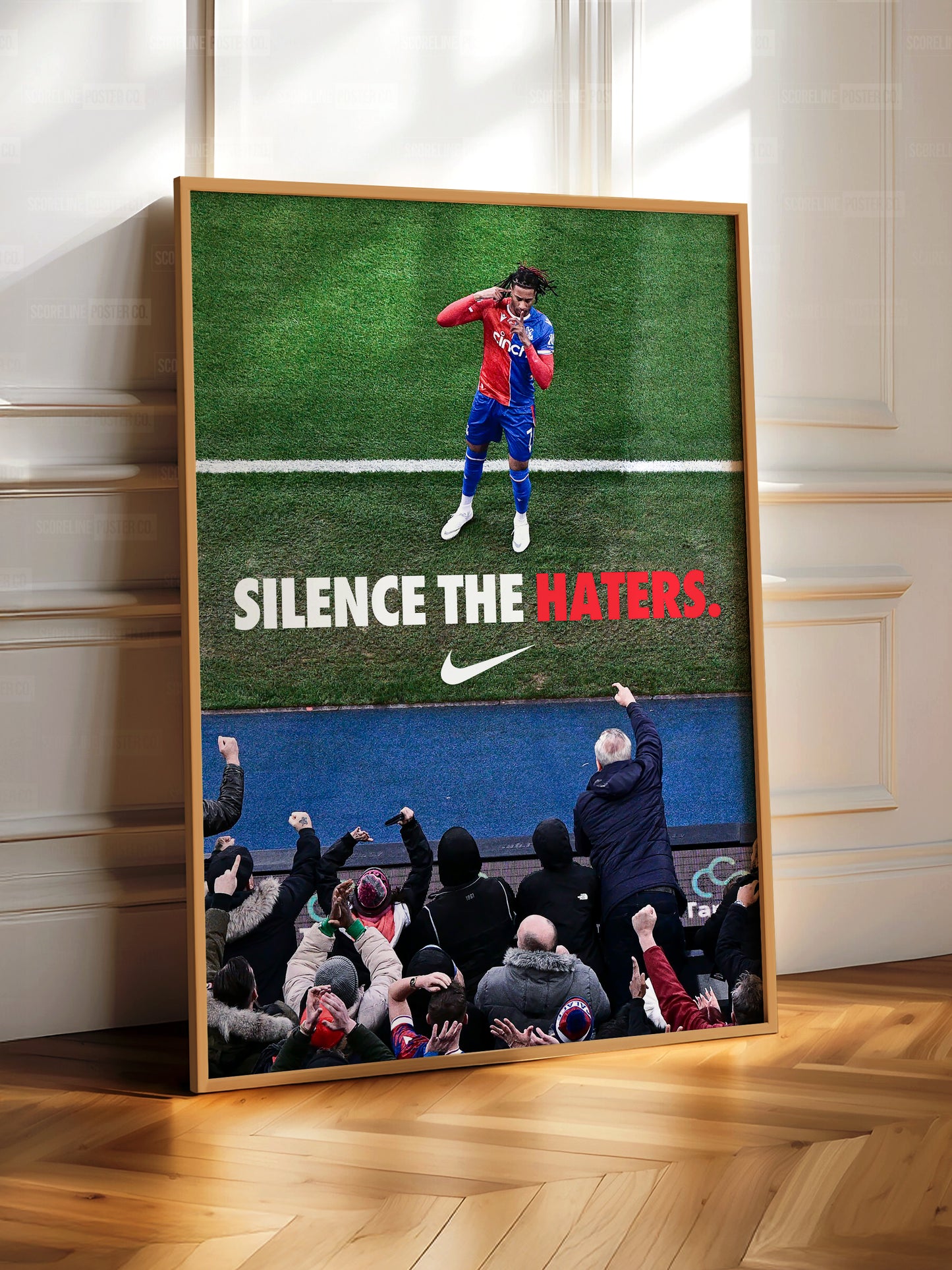 Michael Olise 'Silent The Haters' Poster