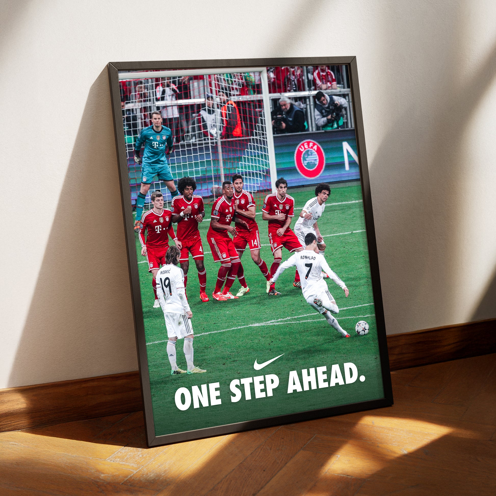 Cristiano Ronaldo 'One Step Ahead' Poster