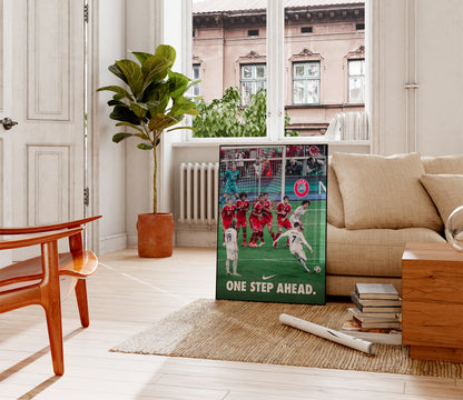 Cristiano Ronaldo 'One Step Ahead' Poster