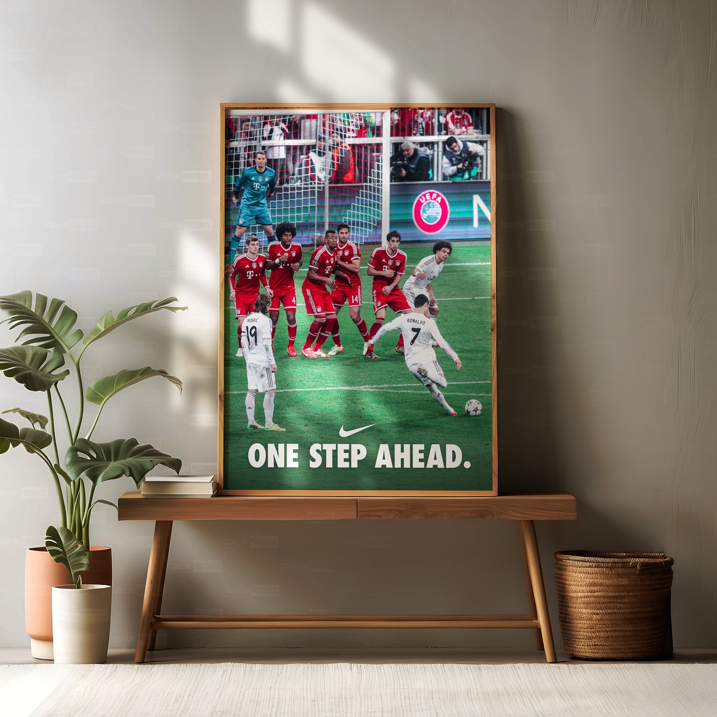 Cristiano Ronaldo 'One Step Ahead' Poster
