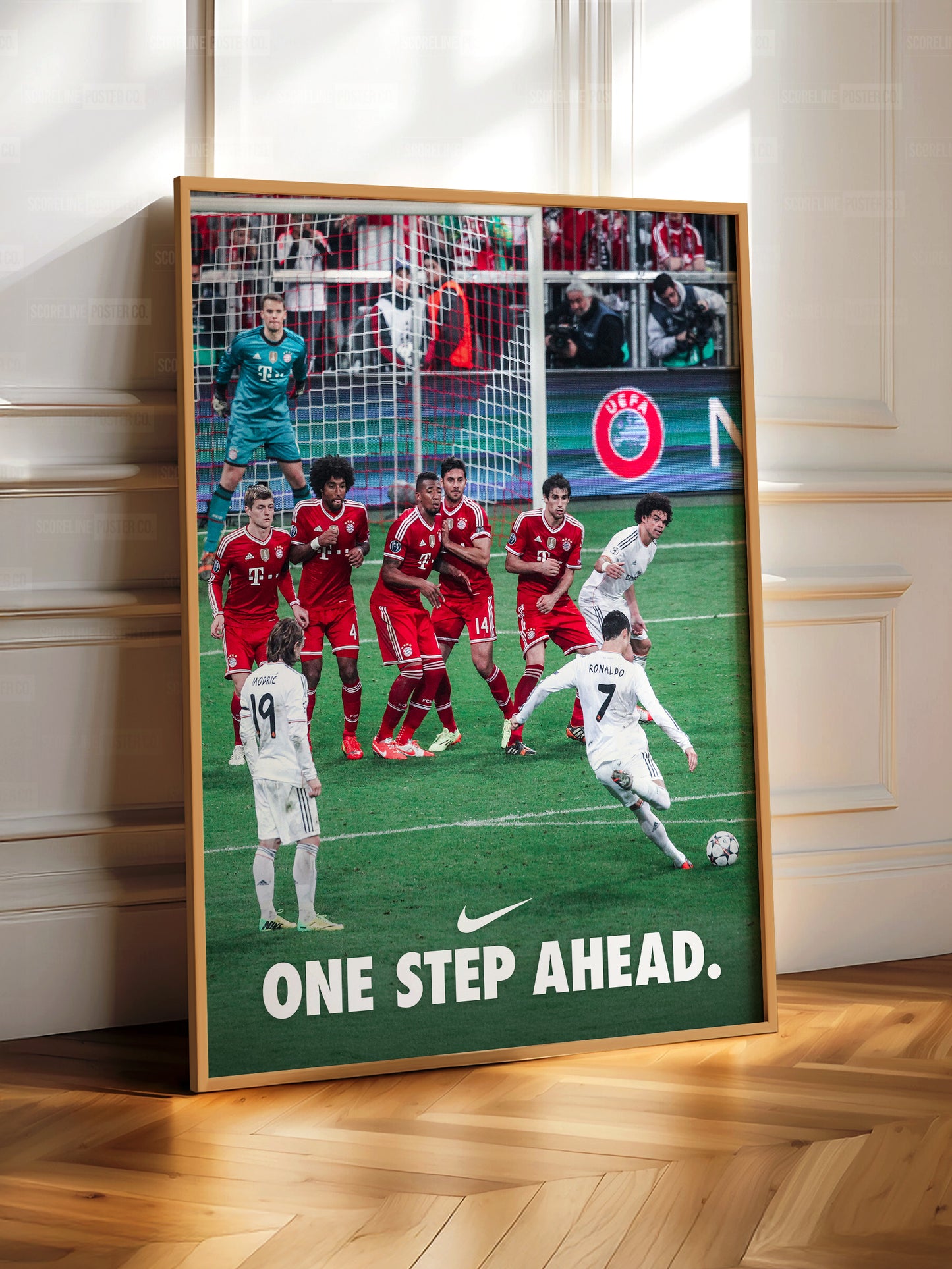 Cristiano Ronaldo 'One Step Ahead' Poster