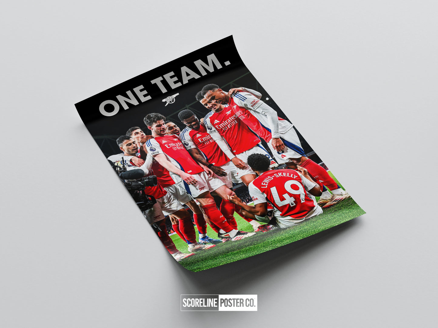 Arsenal 'One Team' Poster