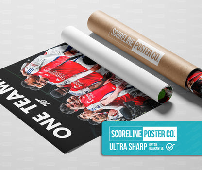 Arsenal 'One Team' Poster
