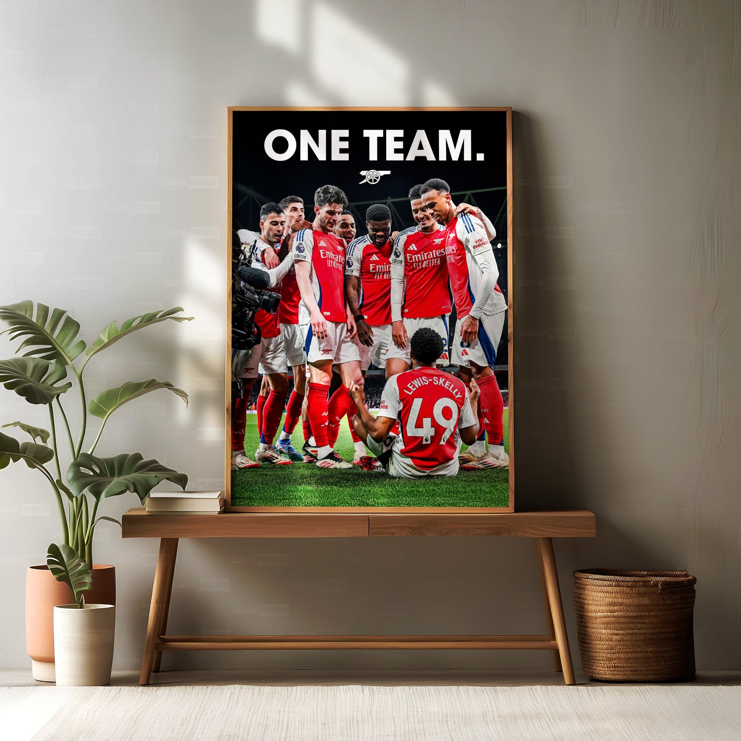 Arsenal 'One Team' Poster