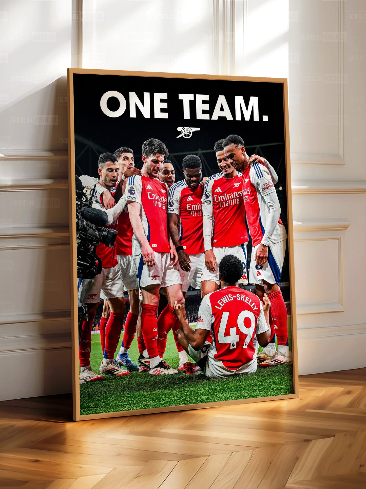 Arsenal 'One Team' Poster