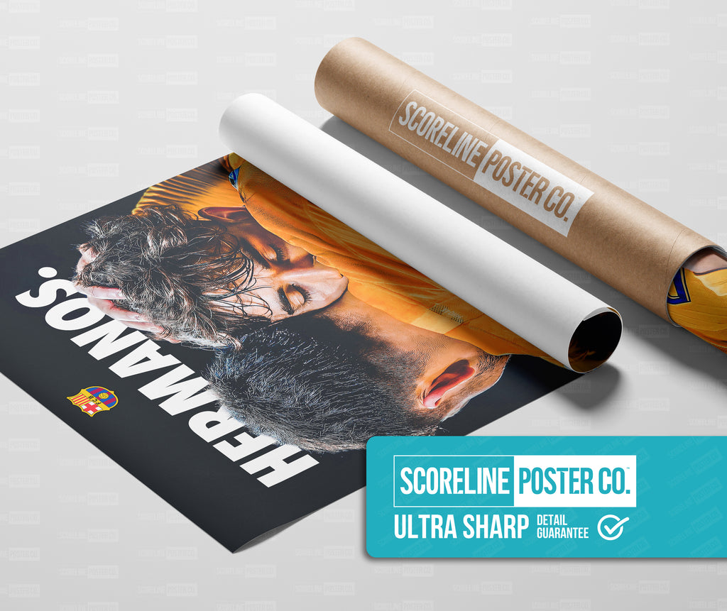 Pedri 'Hermanos' Poster