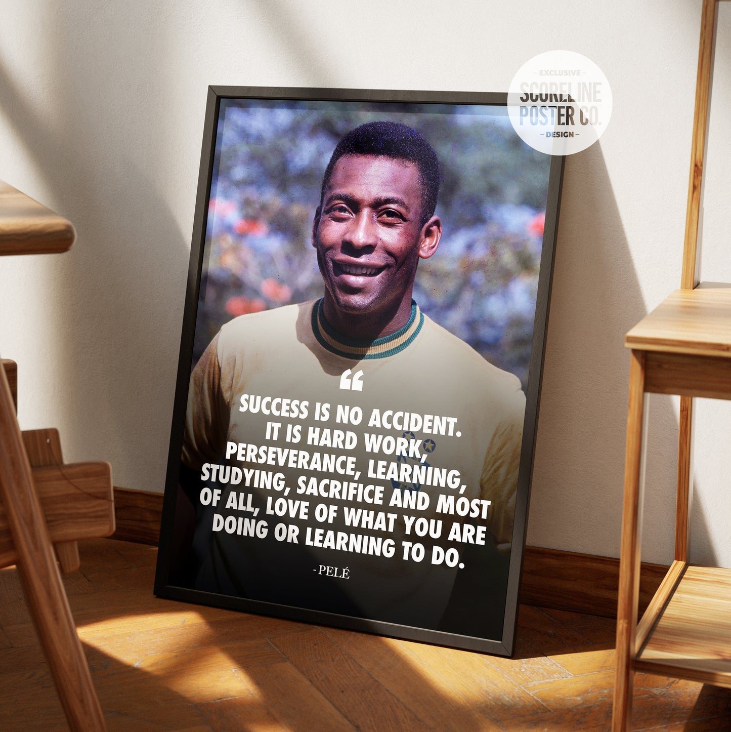 Pele 'Quote' Poster