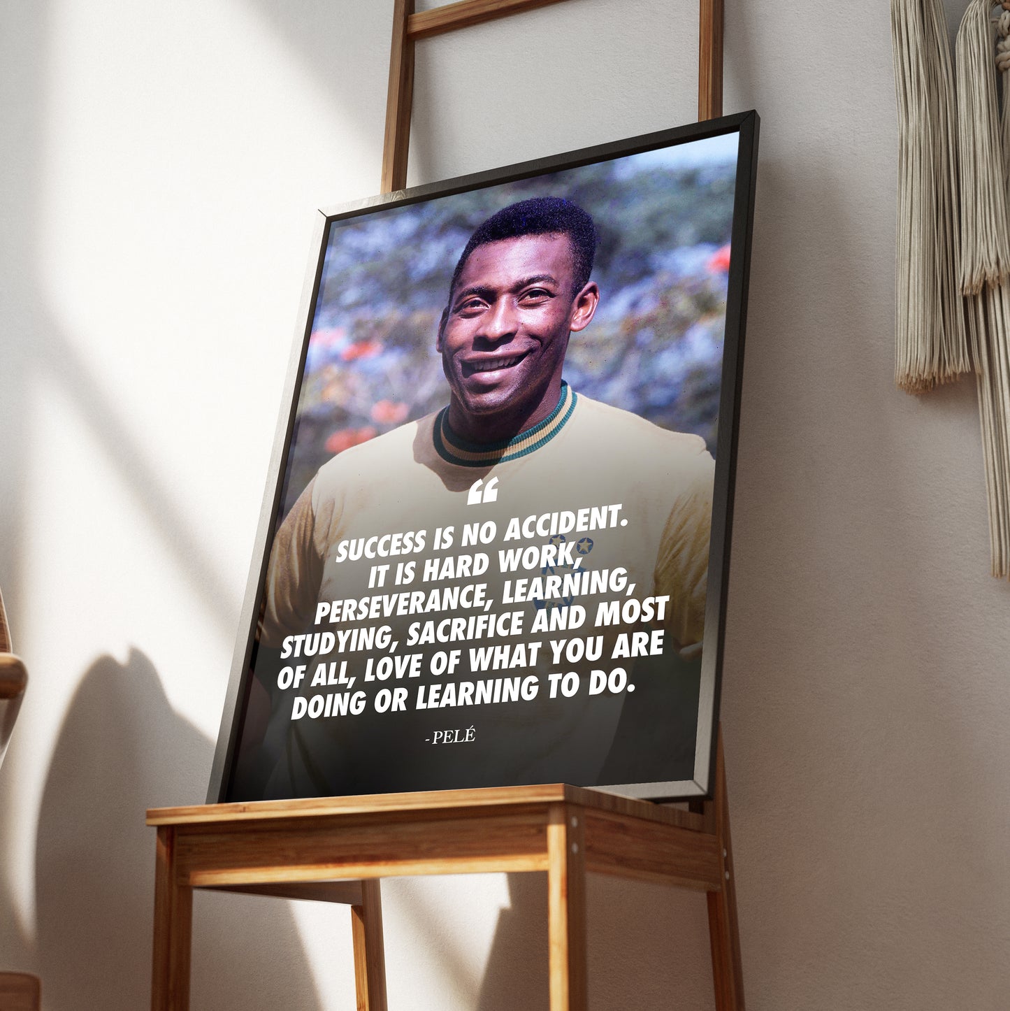 Pele 'Quote' Poster