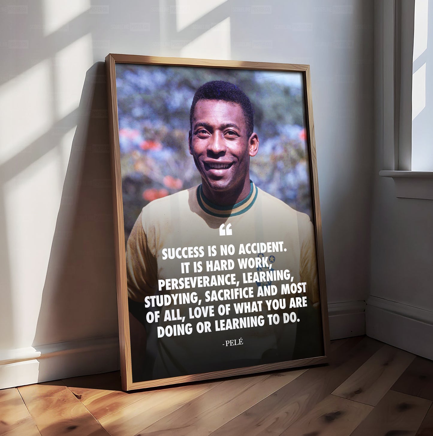 Pele 'Quote' Poster