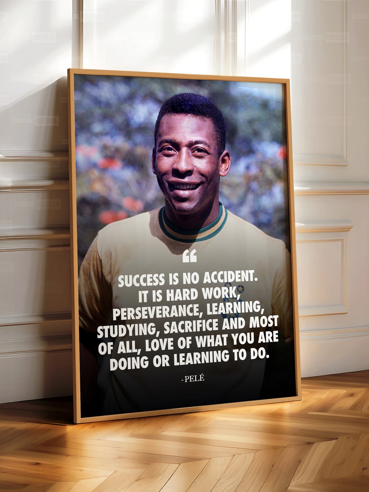 Pele 'Quote' Poster