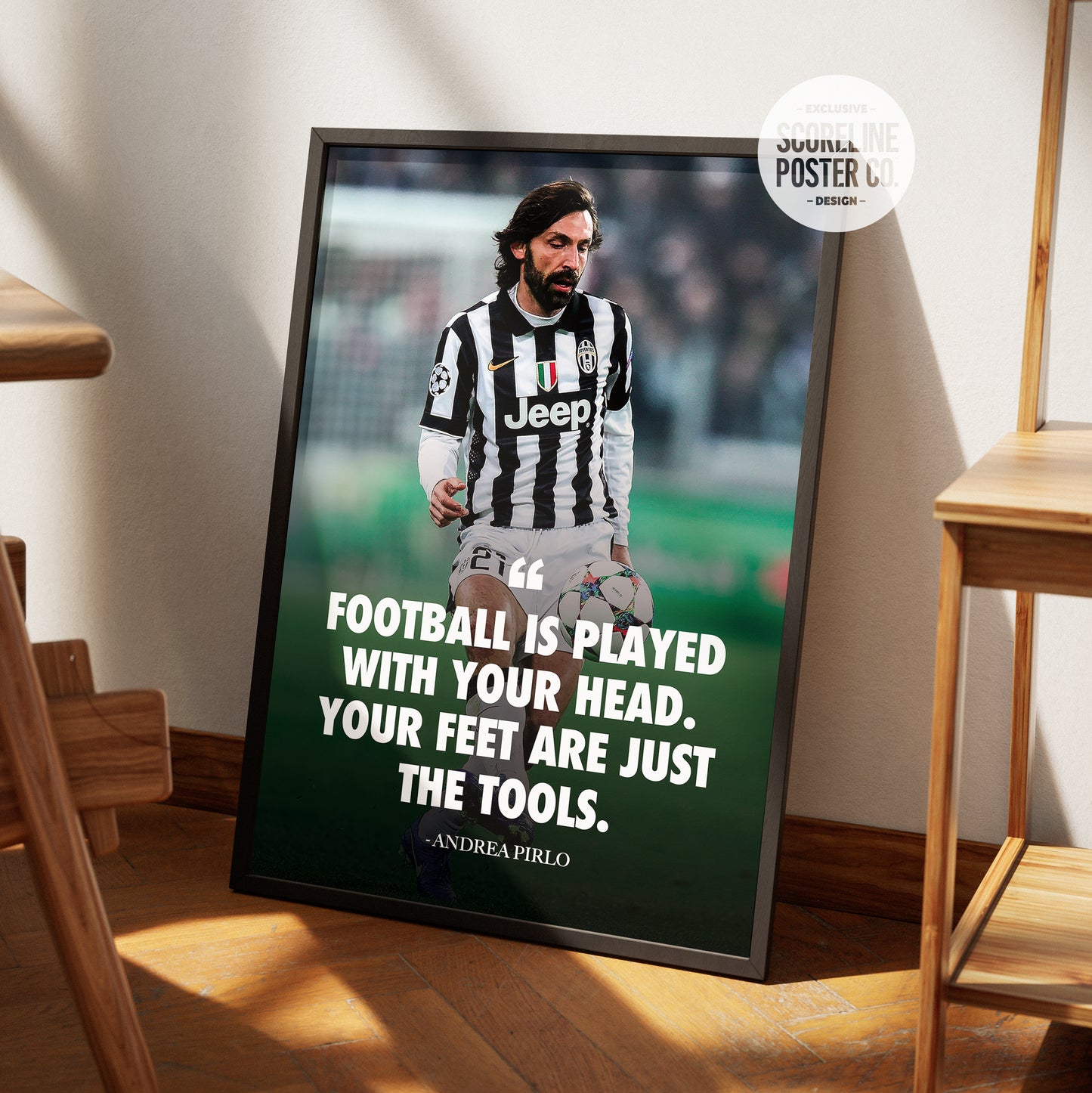 Andrea Pirlo 'Quote' Poster