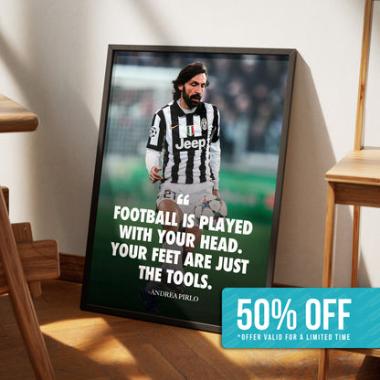 Andrea Pirlo 'Quote' Poster