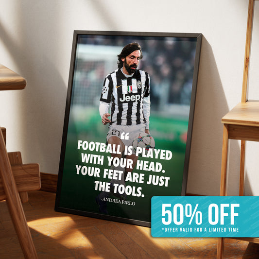 Andrea Pirlo 'Quote' Poster