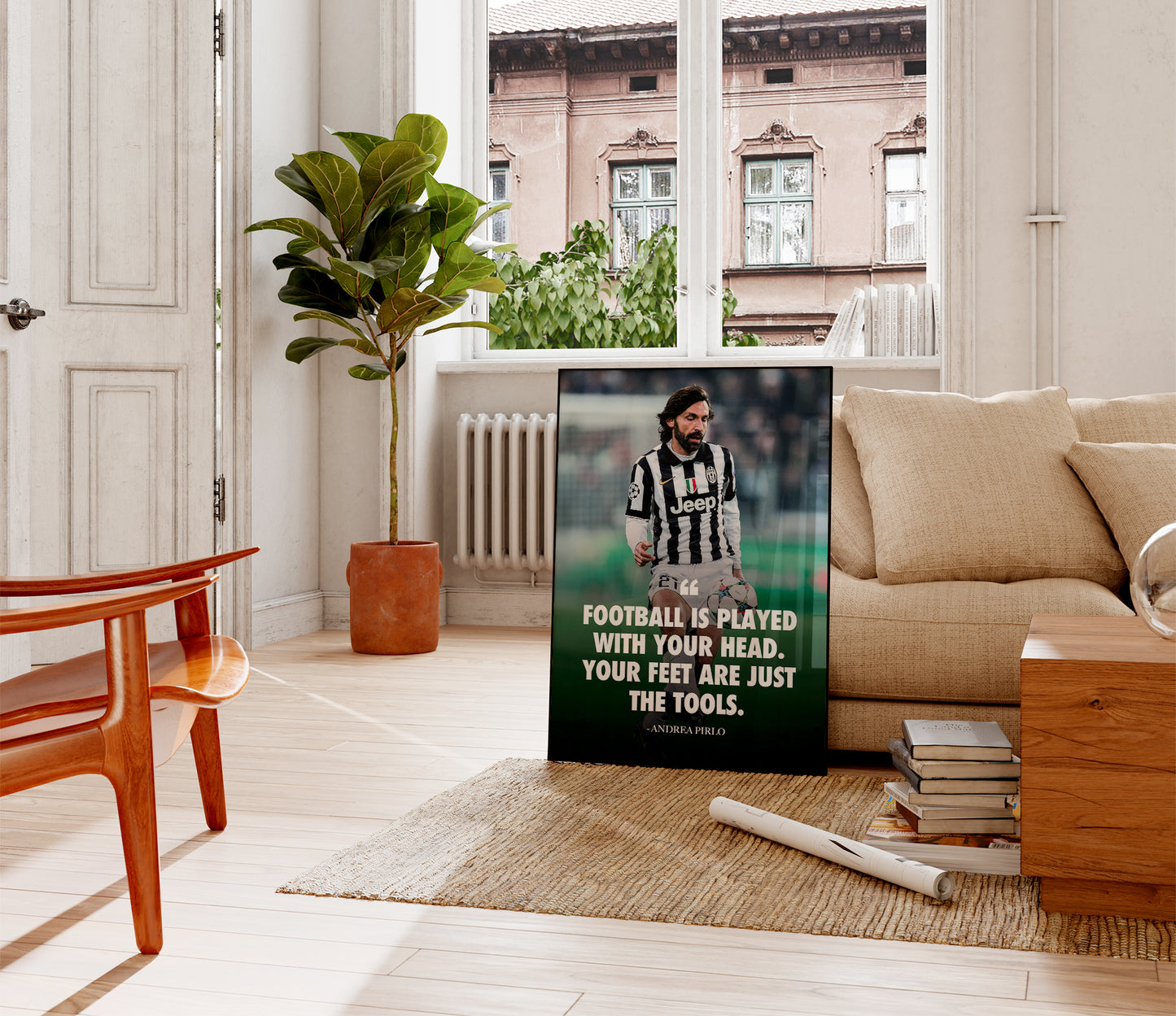 Andrea Pirlo 'Quote' Poster