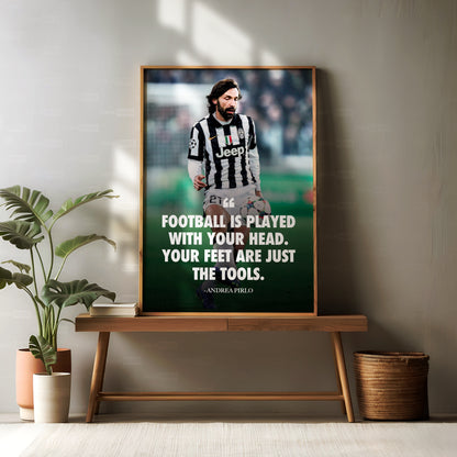 Andrea Pirlo 'Quote' Poster