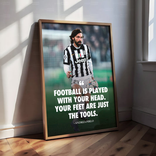 Andrea Pirlo 'Quote' Poster